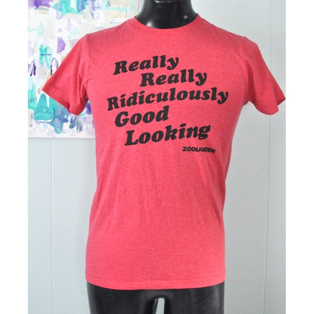 ⬇️Zoolander Tshirt Really Good Looking Ben Stiller